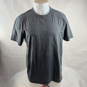 Mott Bow T Shirt Mens Large Grey Short Sleeve Crew Neck Solid Tee Basic Minimal